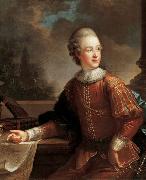 Friedrich olenhainz Portrait of Alois I of Liechtenstein Sweden oil painting artist